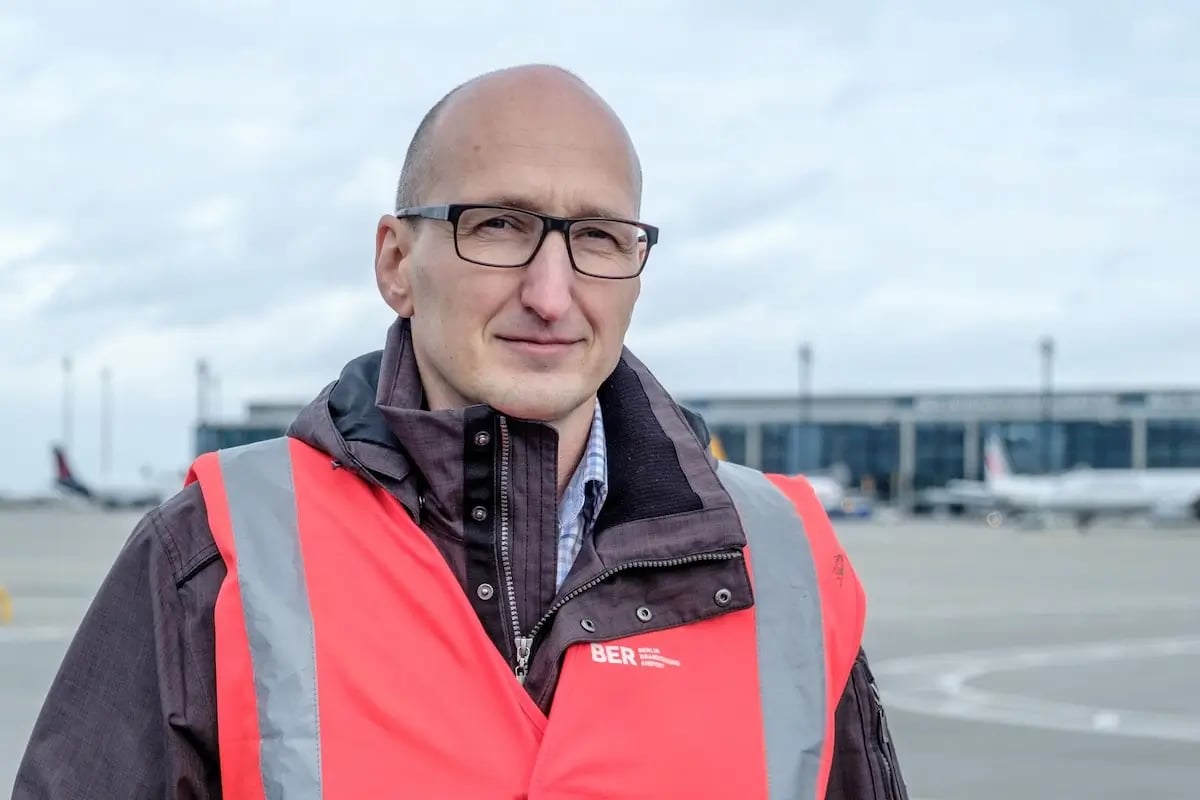 Michael Klopsch, Referent kfm. Administration & Vertragsmanagement bei der Energie und Wasser GmbH für den Flughafen BER Berlin Brandenburg 
