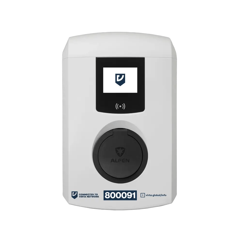 Alfen Eve Single Plus with Virta branding