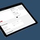 Virta Hub dashboard Macbook on blue background